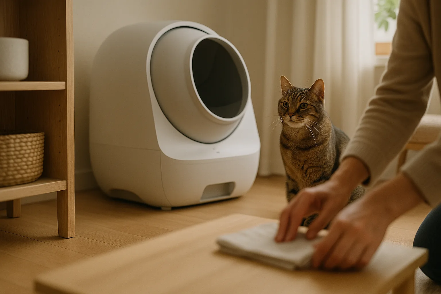 Comment choisir une litière automatique pour chats de petite taille ? — Fonctionnalités Technologiques : Options Utiles pour Petits Chats