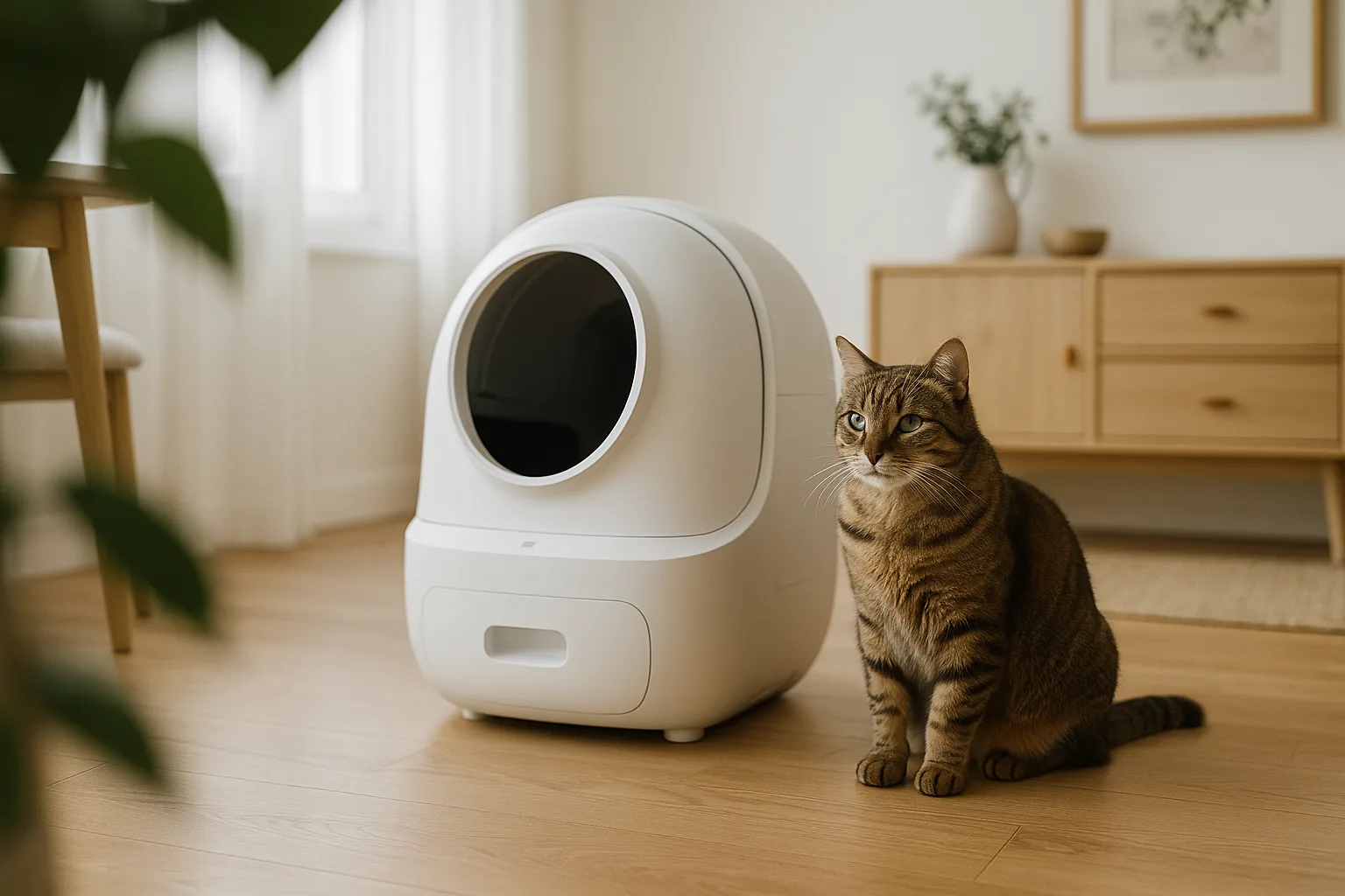 Litières automatiques pour intérieurs modernes : quelles tendances ? — Design et Esthétique : Quand la Litière Devient un Élément de Décoration