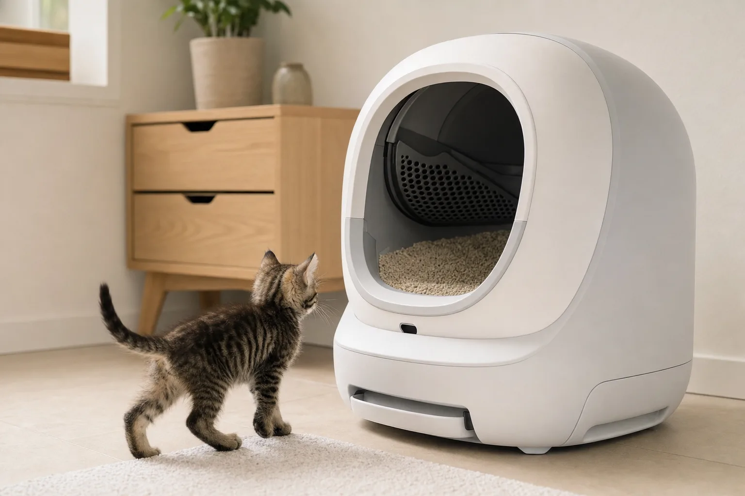 Litière automatique et chaton : quelle compatibilité ? — Critères de Choix : Quoi Chercher dans une Litière Automatique pour Chaton
