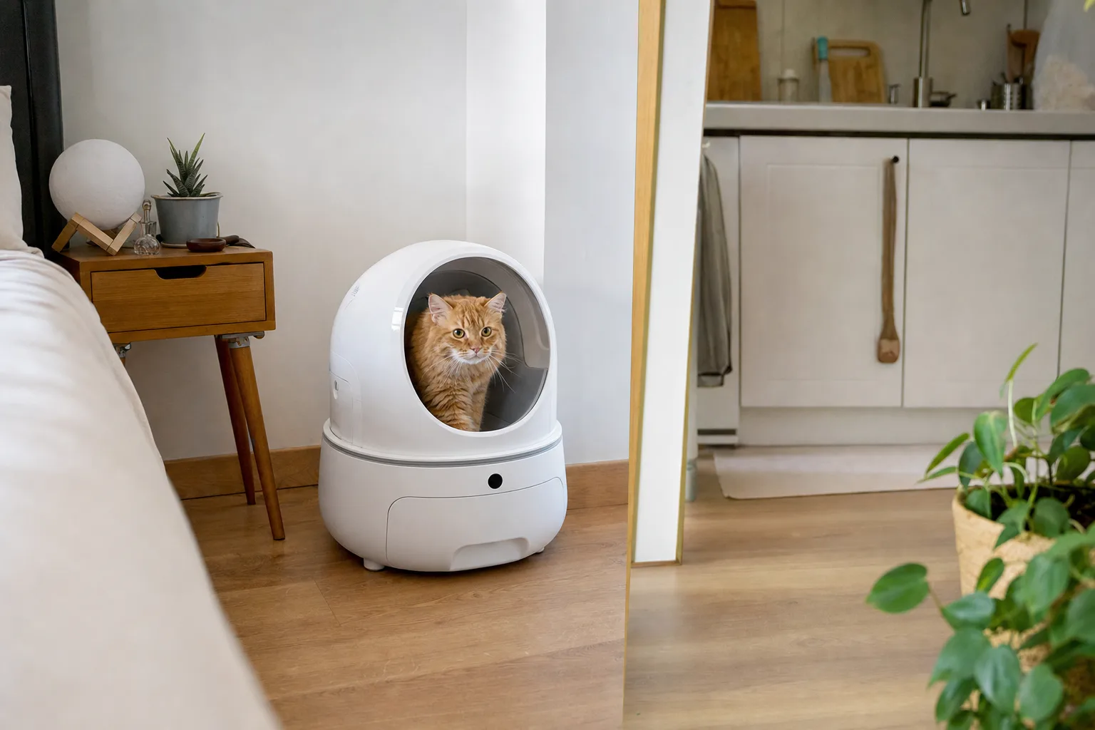 Quelle litière automatique pour un petit appartement ? — Les Modèles Recommandés pour les Espaces Restreints