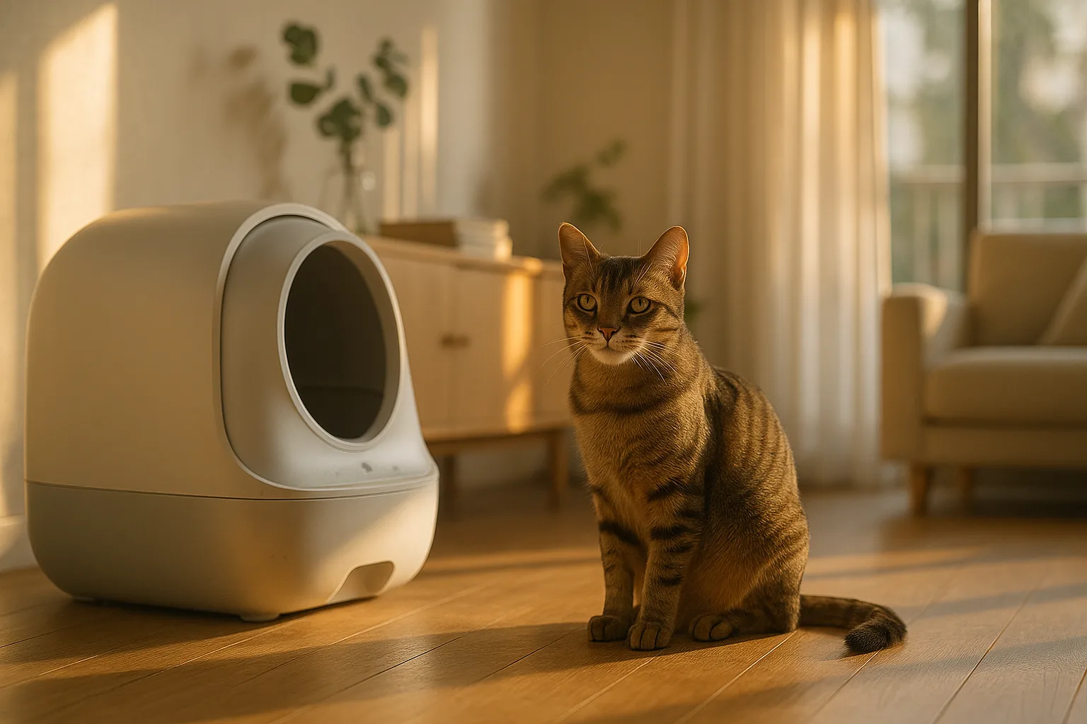 Les meilleures litières automatiques pour chats exigeants — Comment fonctionnent les litières automatiques ?