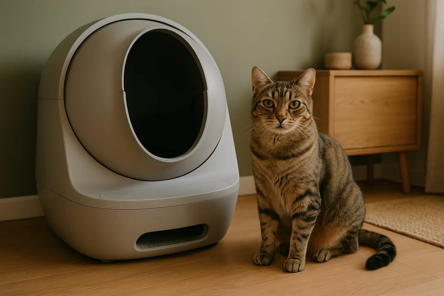 Astuce : optimiser le placement de la litière automatique dans votre maison — Le confort de votre chat avant tout : les critères à considérer