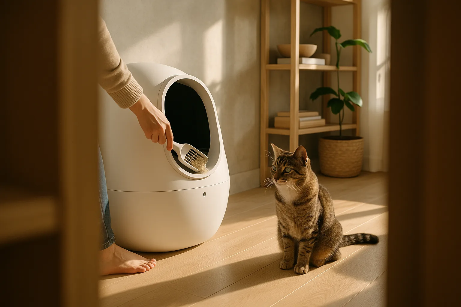 Comment optimiser l'utilisation de votre litière automatique ? — Faciliter l'Adaptation de Votre Chat