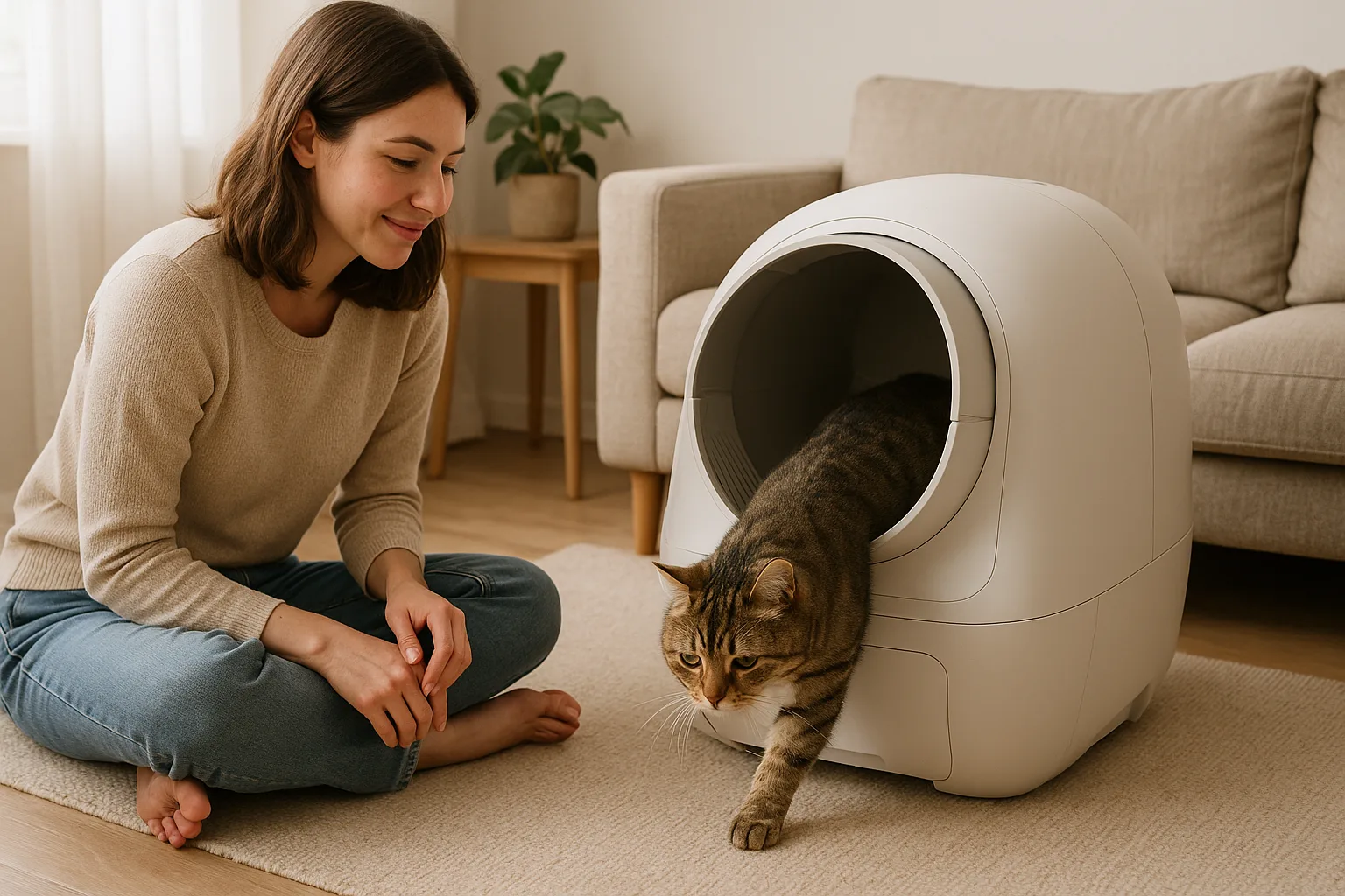 Pourquoi choisir une litière auto pour votre chat ? — Confort et Sérénité pour Votre Félin