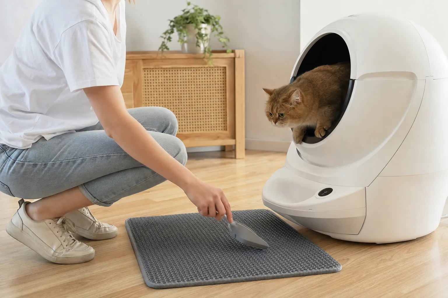 Comment préparer votre chat à l'utilisation d'une litière automatique ? — Connaître le Comportement Naturel de Votre Chat