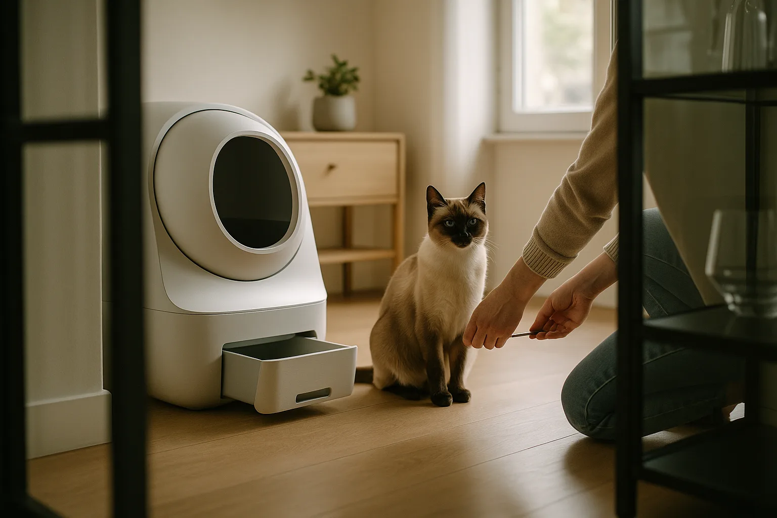 Les nouvelles fonctionnalités de sécurité des litières automatiques — Design Ergonomique et Sécurisé