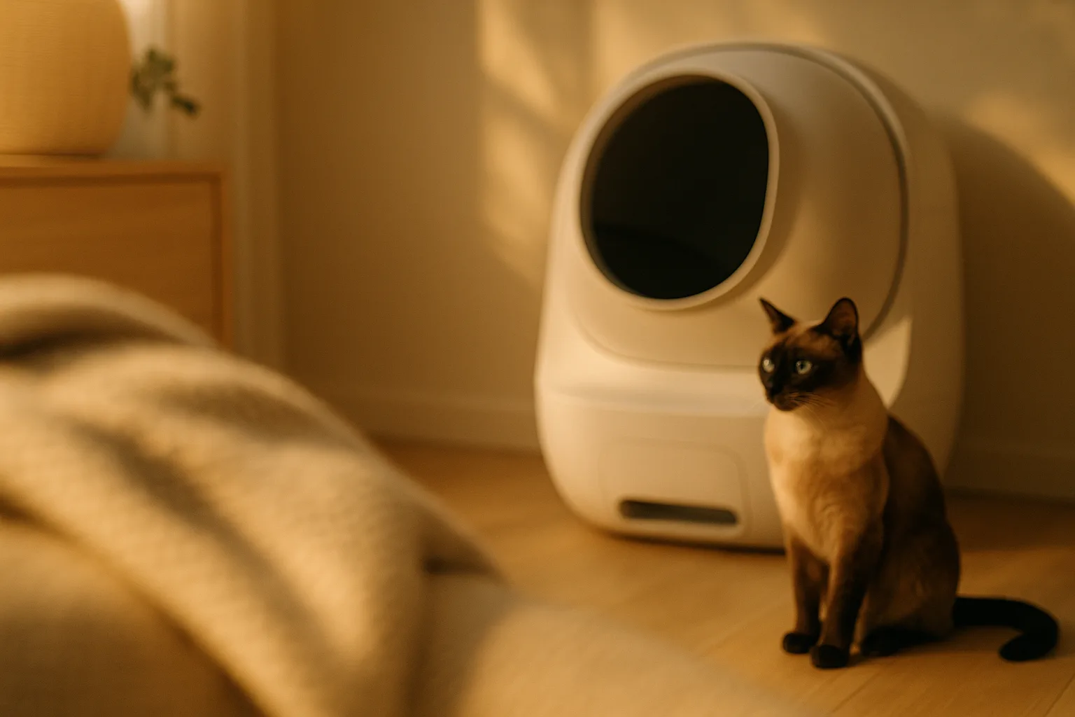 Litière automatique : quelle technologie pour quel chat ? — Le confort avant tout : la taille et le design comptent