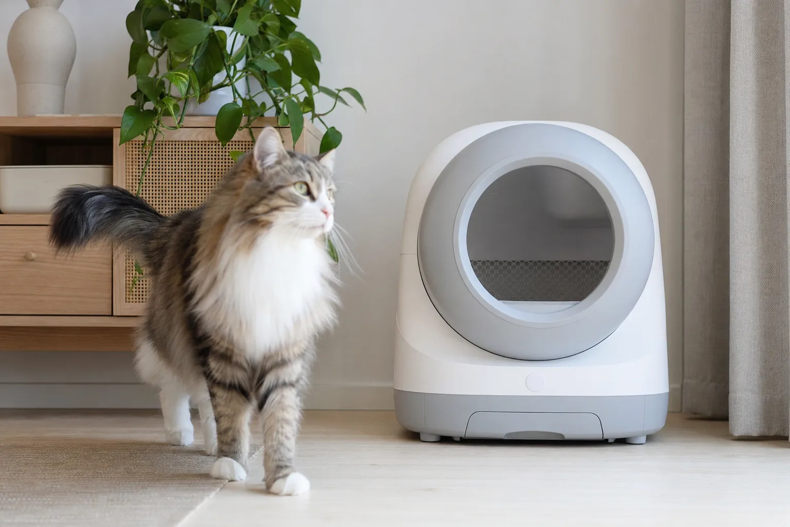 Top 5 des litières automatiques pour grands chats — Les Critères Incontournables pour Choisir une Litière Automatique