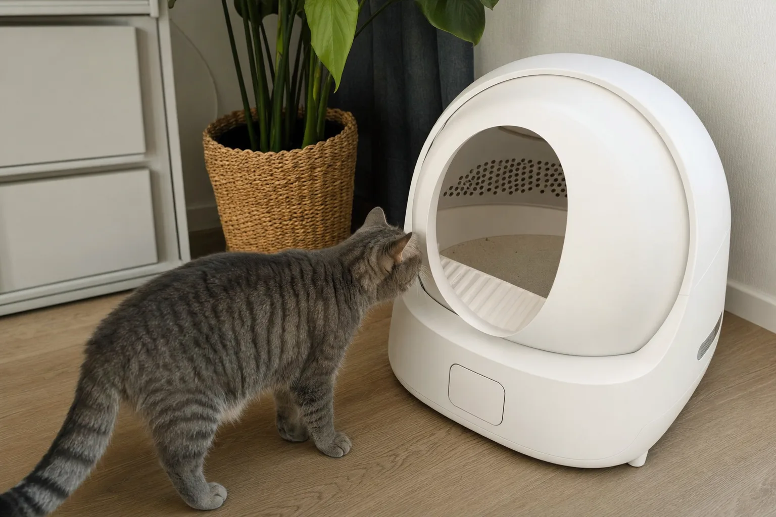 Litières auto et accessoires : que prévoir ? — Comment Acclimater Votre Chat à sa Nouvelle Litière Automatique